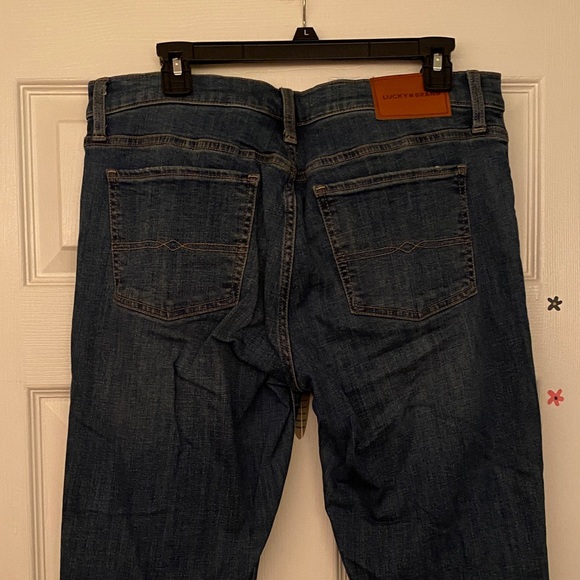 Lucky Brand Dark Blue Flare Jeans - Picture 3 of 6